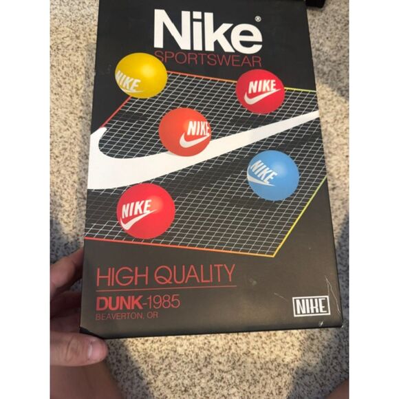 Nike Dunk High 1985 SP "Black Acid Wash" Sneakers - Picture 3 of 4